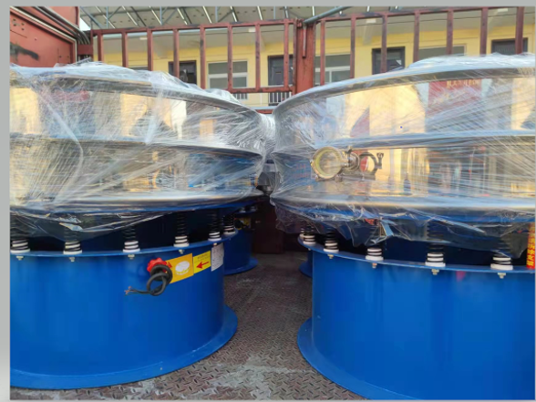 浙江某企業訂購的振動設備已發貨