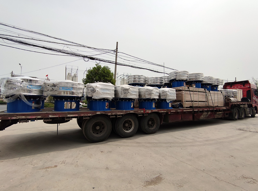 福建某杉超聲波發貨，38臺1200-2s不銹鋼防爆超聲波振動篩