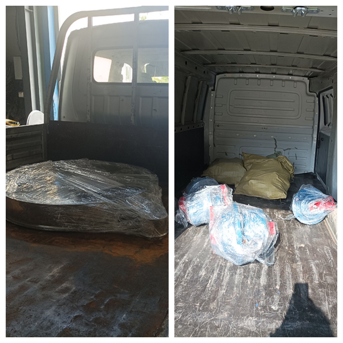 電機、密封圈、篩框等發貨