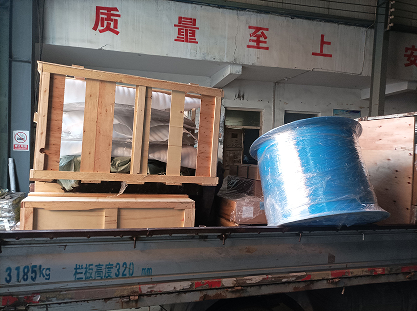 上蓋、底筒、網架等發貨