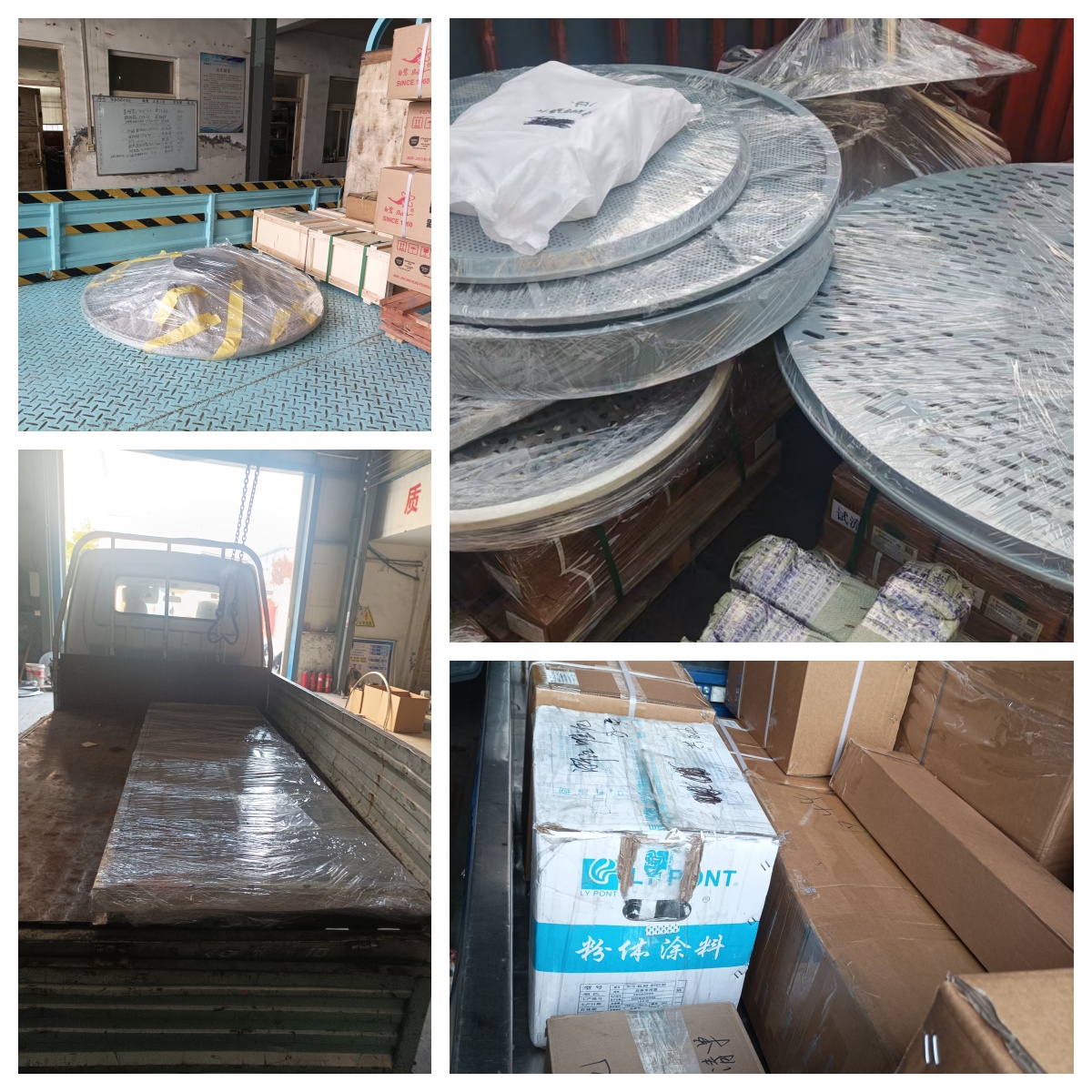 旋振篩大帽、篩框、篩板、直線篩網(wǎng)架、換能器、電源箱等全部發(fā)貨