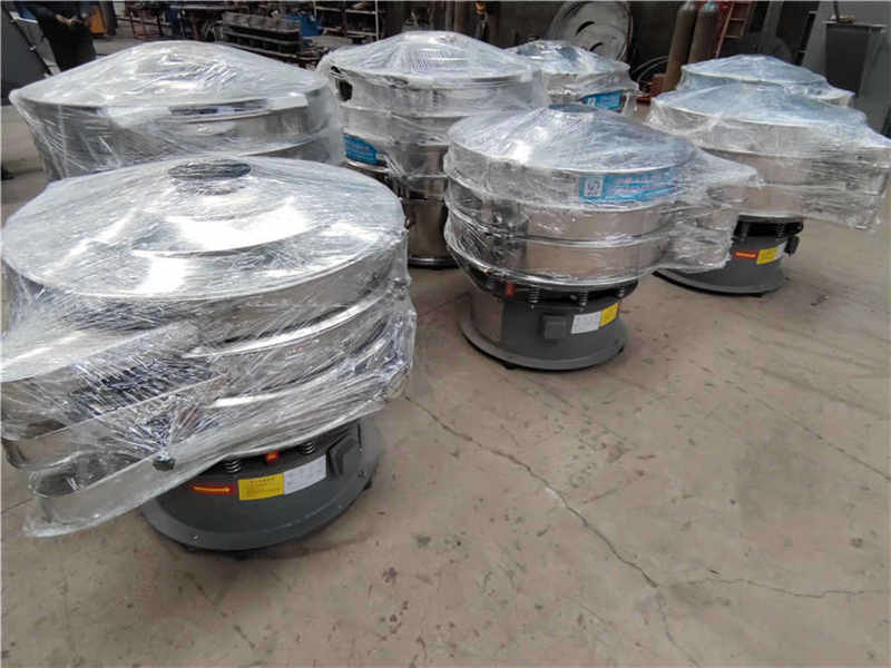 江蘇和浙江客戶旋振篩、檢驗篩、振動電機發貨