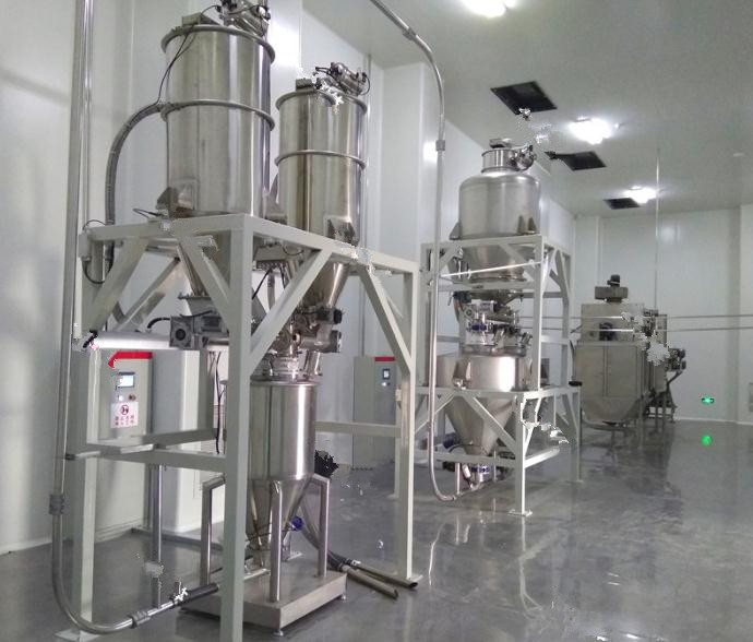 醫藥食品行業的無塵投料和真空上料